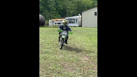 2008 KX 65 Learning how to use a Clutch