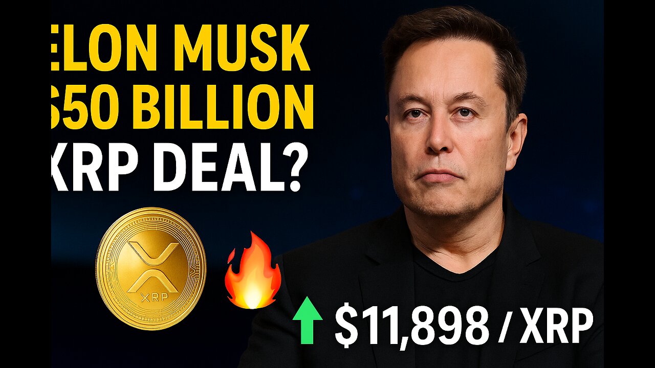 Elon Musk to Buy XRP for $50 Billion? | XRP Price to Hit $11,898? 🚀🔥 (2025 Update)” #news #sahnews