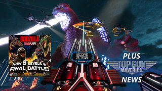 Raw Thrills Releases Godzilla Kaiju Wars VR Ultimate and Top Gun: Maverick