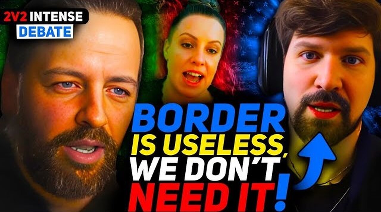 Andrew & Rachel DESTROYS Destiny in 2v2 HEATED DEBATE on Border and Immigration
