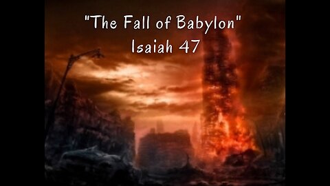 050425b Babylon, and anyone who stands against His overflowing wise one-Sean is for the woe