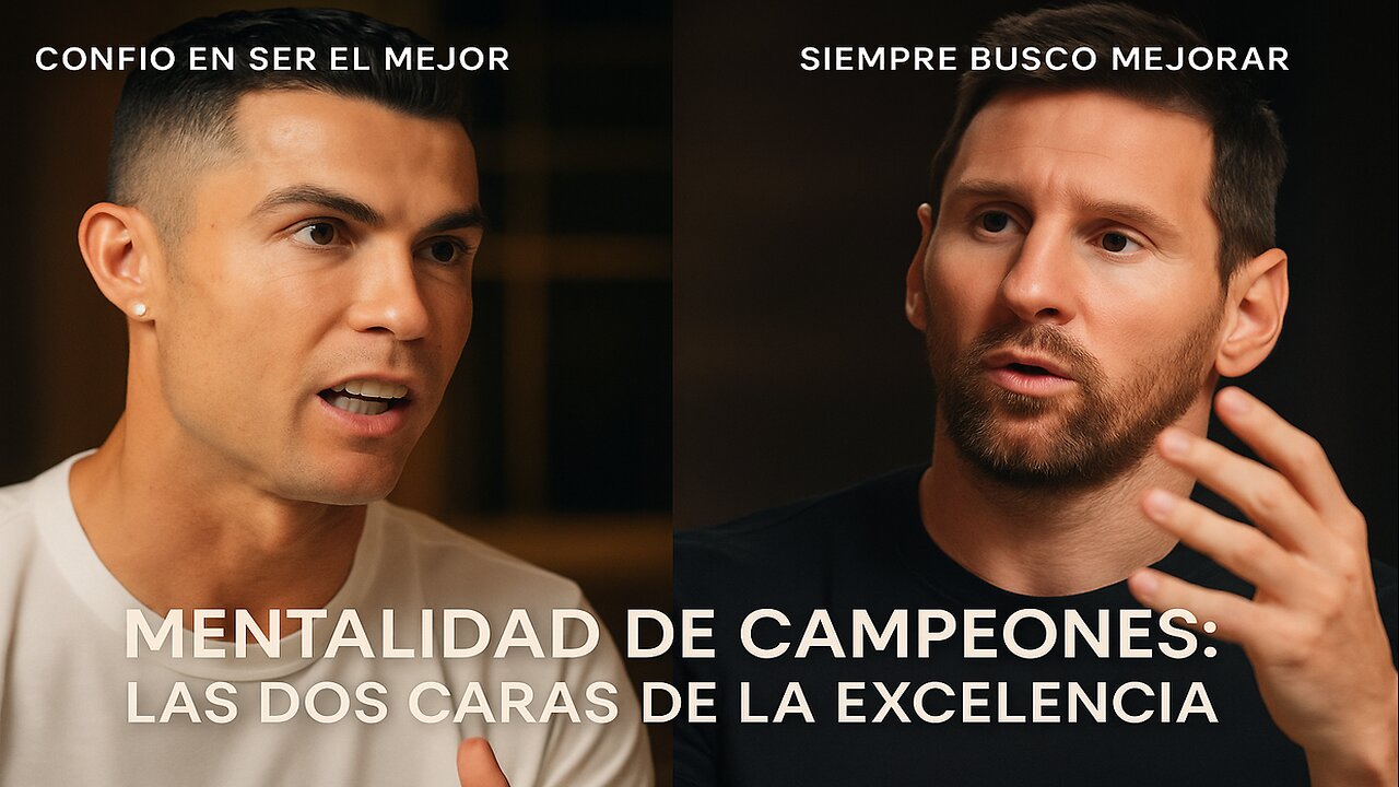 🎯 MENTALIDAD DE MESSI VS CR7 🔥 ¡UNA LECCIÓN IMPACTANTE PARA JÓVENES PROMESAS! ⚽