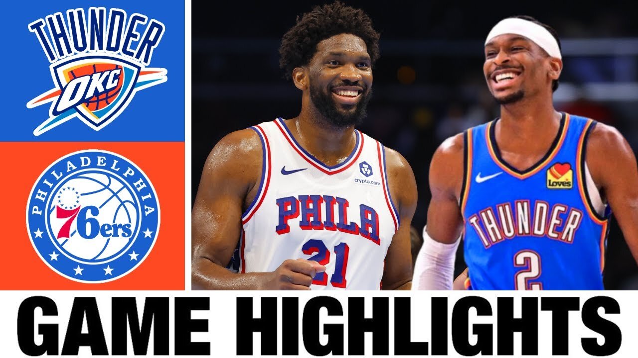 Oklahoma City Thunder vs Philadelphia 76ers Full Highlights | 2025 NBA Summer League