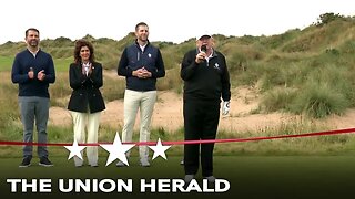 President Trump Delivers Remarks at Trump International Golf Links Aberdeen Grand Opening Ceremony