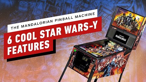 The Mandalorian Pinball Machine - 6 Cool Star Wars-y Features