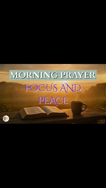 Morning Prayer for Focus and Peace