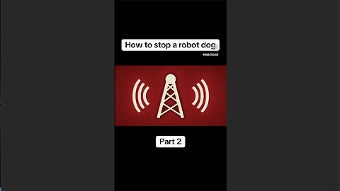 How to stop a robot dog (Part 2)