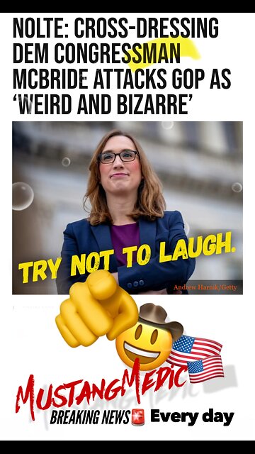 Mr. McBride calls us “weird and bizarre.” Lmao 🤣 🤣🤣👍
