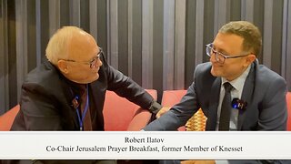 Robert Ilatov, Co-Chair of Jerusalem Prayer Breakfast & former MK in Oslo, Norway 04/04/2025