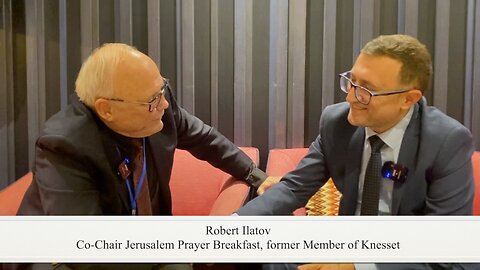 Robert Ilatov, Co-Chair of Jerusalem Prayer Breakfast & former MK in Oslo, Norway 04/04/2025