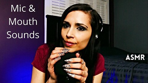 ASMR Mic & Mouth Sounds (whispers, tongue clicking, scratching, brushing)