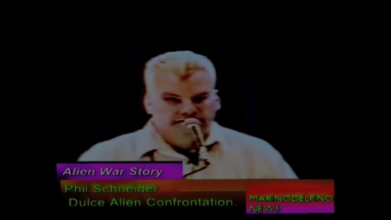 Phil Schneider: 30 years ago Speech on Adrenochrome 🩸Harvesting by creatures Living Inside Our Planet 🌎