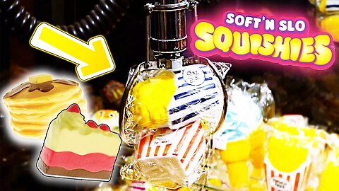 WON SQUISHIES FROM THE CLAW MACHINE!