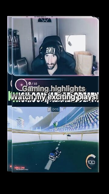 Messing around on Rocket League 🤣