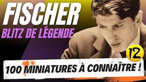 Un BLITZ, un GÉNIE, une LÉGENDE : BOBBY FISCHER | Marc Quenehen [Flokossama]
