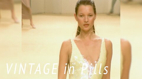 Vintage in Pills CHANEL Spring 1999 Haute Couture Paris - Fashion Channel 