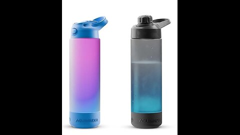 Amazing water bottle with RGB light.And link in discription