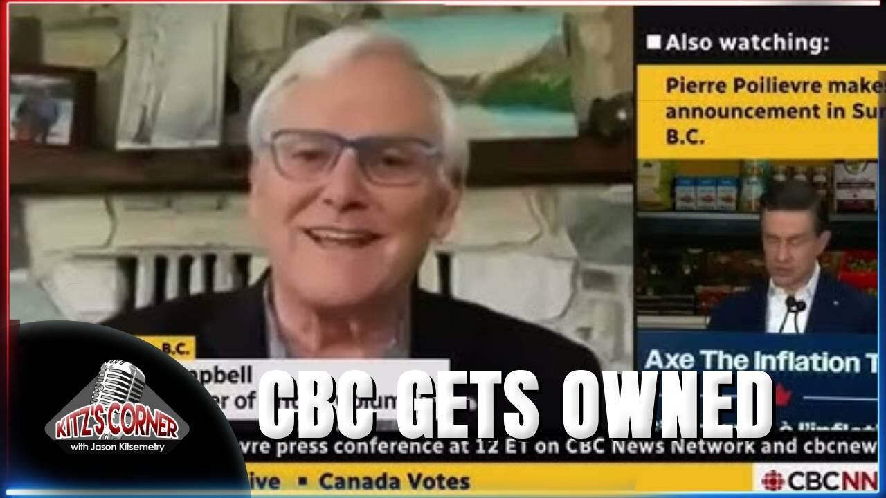 Former BC Premier SLAMS CBC for MISLEADING Canadians on the Election