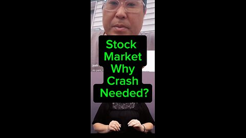Stock Market Needed To Be Crashed! 🥳
