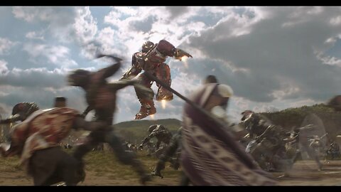 Thor arrives in Wakanda