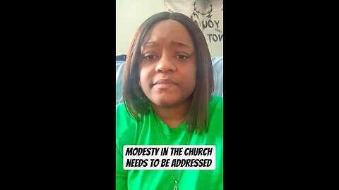 Modesty in the Church needs to be addressed
