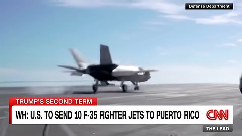 WH: US to send 10 F-35 fighter jets to Puerto Rico