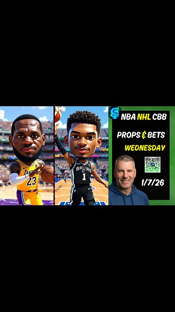 🏀 Wednesday's Top NBA PROPS | COLLEGE BASKETBALL PICKS | NFL PICKS | NHL | PRIZEPICKS TODAY |1/7/26
