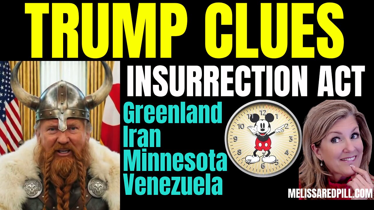 Trump Clues- Nat'l Guard Deployed, Greenland, Nobel Sun 1-18-26 11 AM CST