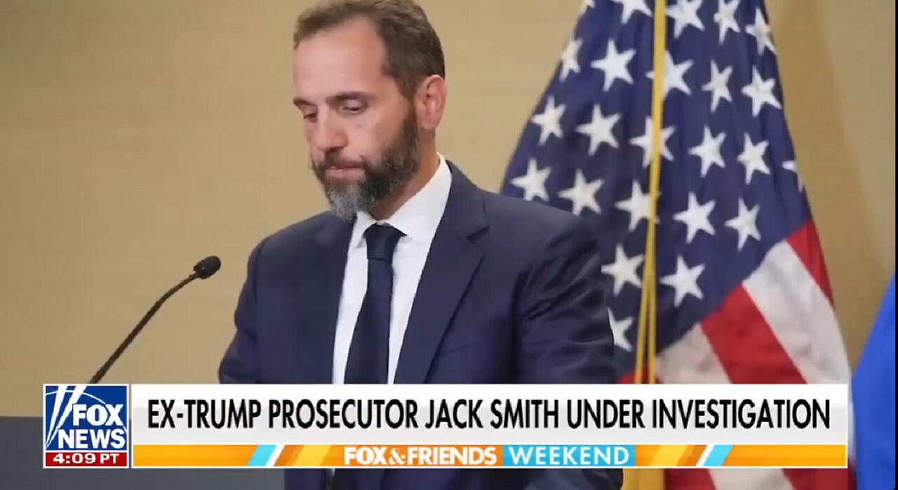 Ex-Trump prosecutor Jack Smith under investigation