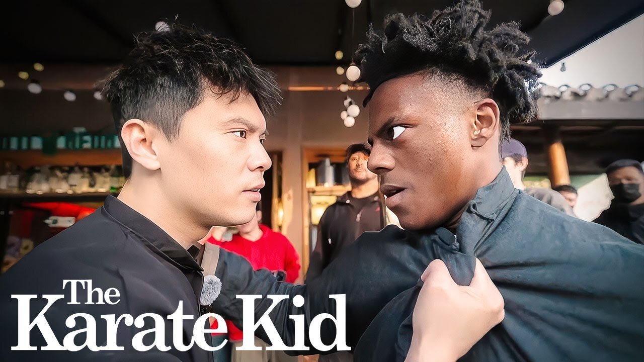 iShowSpeed & Zac Wang Recreate Karate Kid Scenes!