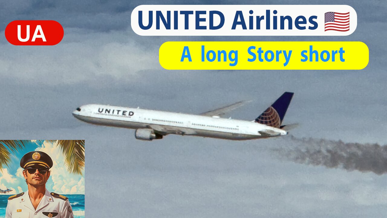 UNITED Airlines ✈️ an American 🇺🇸 LONG Story SHORT 😎