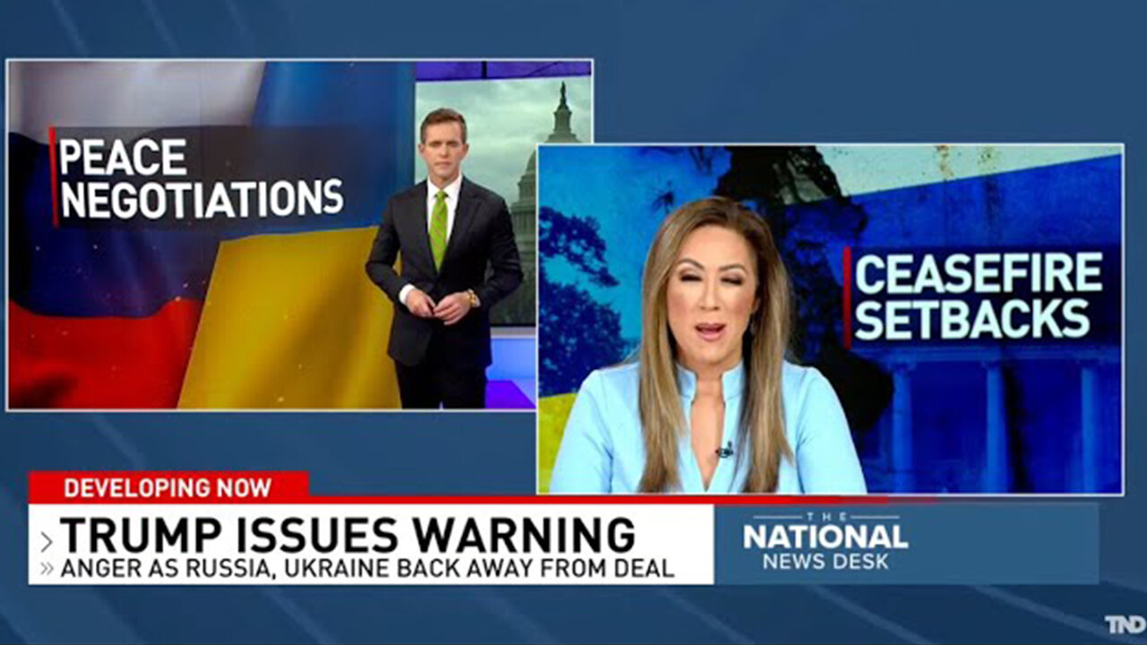 Trump losing patience, threatening more tariffs as Russia & Ukraine peace talks stall