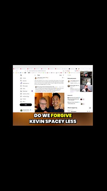 Kevin Spacey Feels Cold