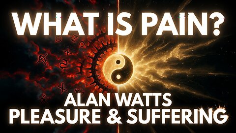 What is Pain? Alan Watts on Pleasure & Suffering (Mind-Blowing Truth)