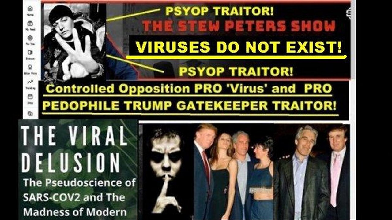 PLANDEMIC 2.0 Pedophile Trumps Pedo WEF Unleashes the NON existing BIRD FLU 'Virus'!
