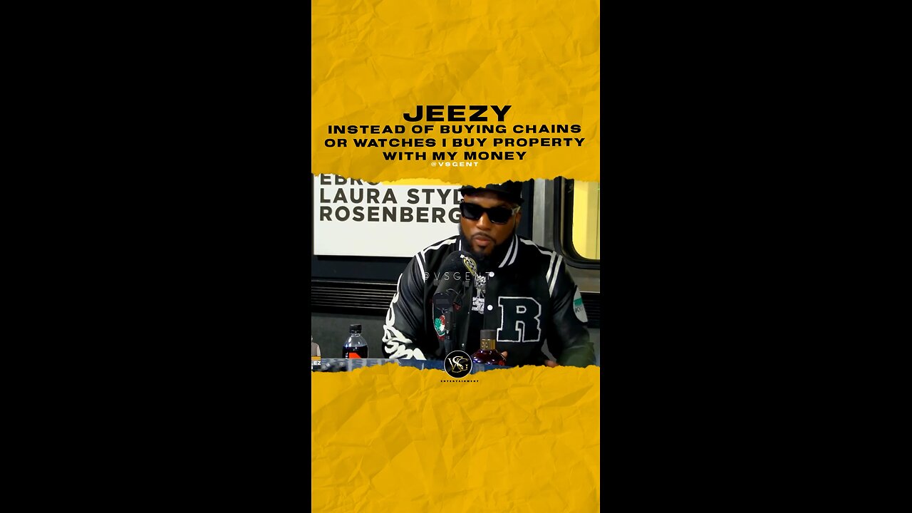 @jeezy With every big check instead of buying a chain I buy property