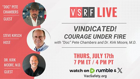 Episode 186: Vindicated! Courage Under Fire