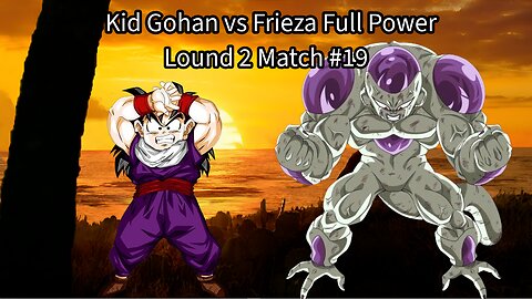 Lound 2 Match #19: Kid Gohan vs Frieza Full Power (Dragon Ball Raging Blast 2 Ultimate Tournament)