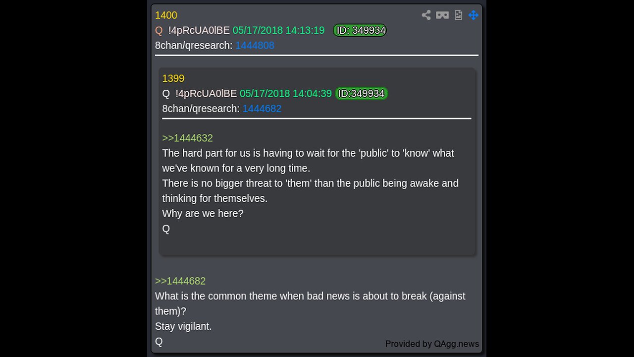 Q Post Review 1400-1439