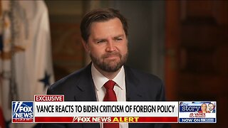 JD Vance: I Really Don't Care What Biden Says About Foreign Policy