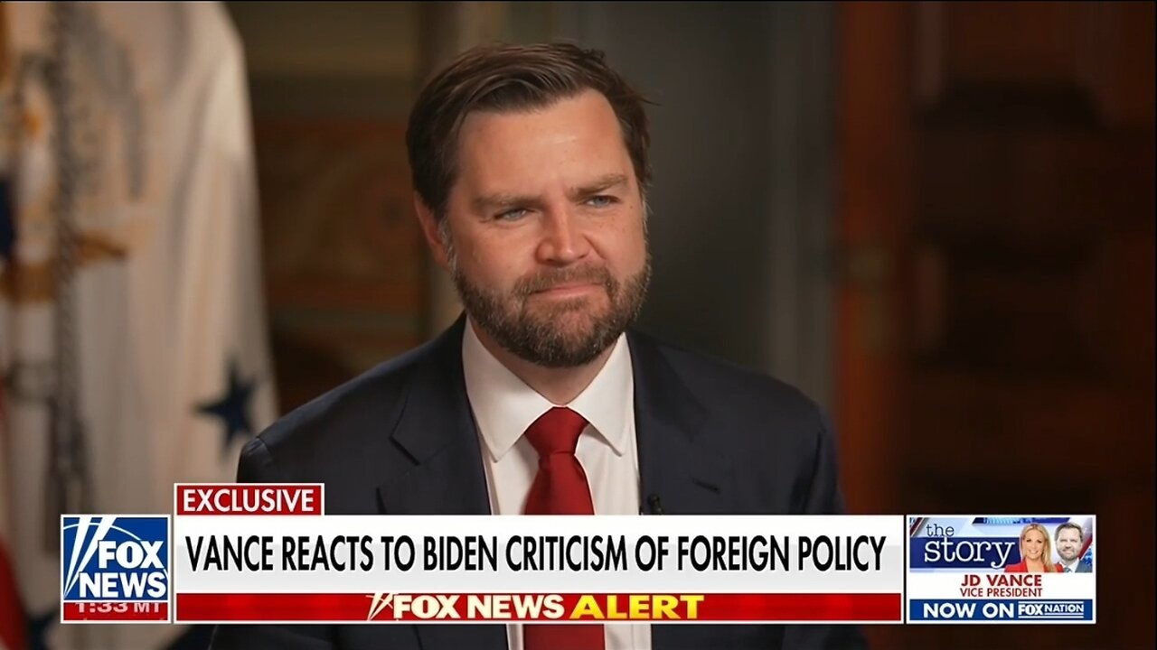 JD Vance: I Really Dont Care What Biden Says About Foreign Policy