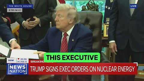 President Trump just signed an executive order to codify gold-standard science into U.S. government