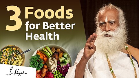 3 Foods for Better Digestion, Sugar Control & High Energy Levels | Sadhguru🌿💪✨