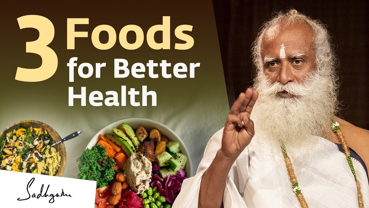 3 Foods for Better Digestion, Sugar Control & High Energy Levels | Sadhguru🌿💪✨