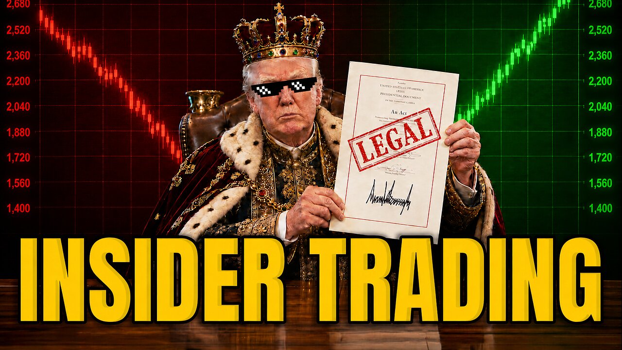 Trump Legalized Insider Trading For $100k/Month?! || The Truth Social Scandal Explained thumbnail