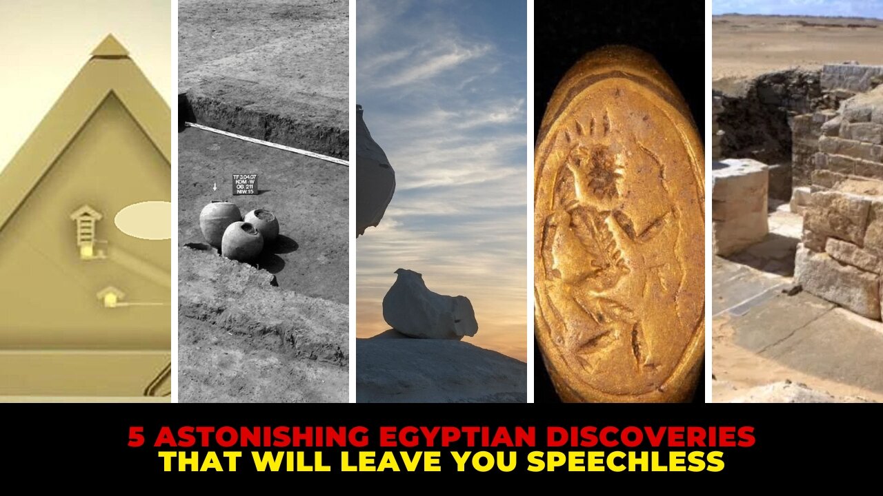5 Astonishing Egyptian Discoveries That Will Leave You Speechless
