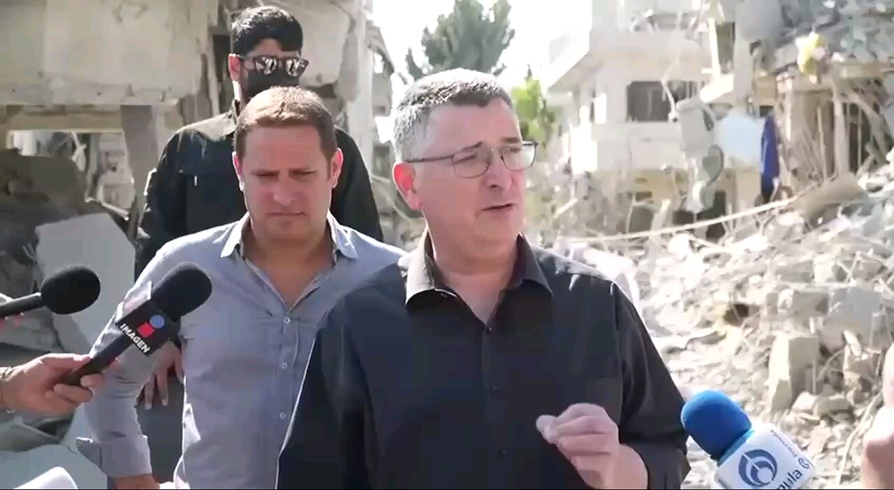 Foreign Minister Gideon Sa'ar: "Iran only targets civilians