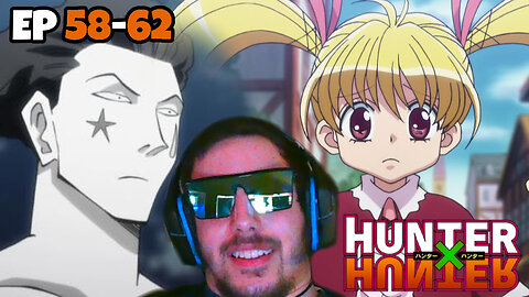 GREED ISLAND ARC!!! | Hunter x Hunter Episodes 58, 59, 60, 61 & 62 (FIRST TIME REACTION)