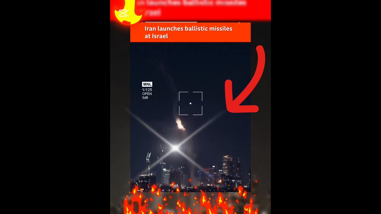 Iran attack at Israel's