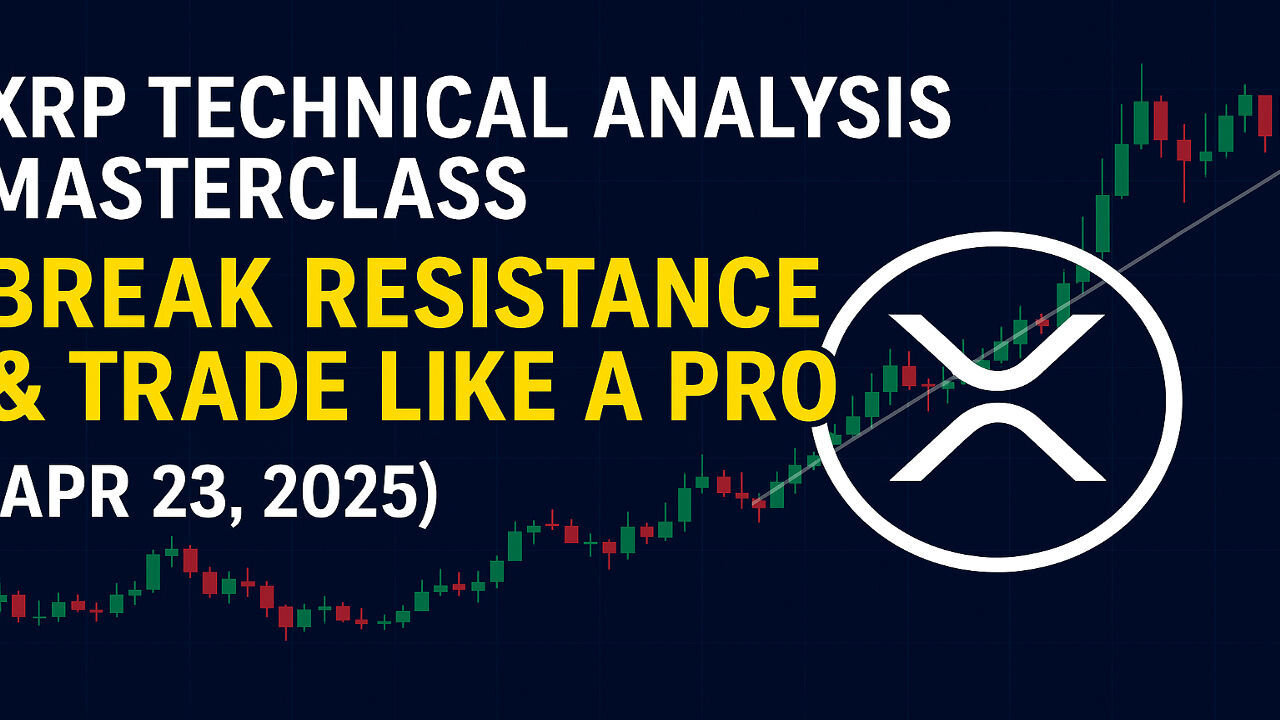 “XRP Technical Analysis Masterclass: Break Resistance & Trade Like a Pro (Apr 23, 2025)”